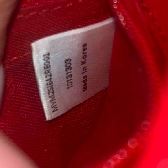 FINAL PRICE MCM Tri-Fold Red Leather Wallet - Picture 15 of 15